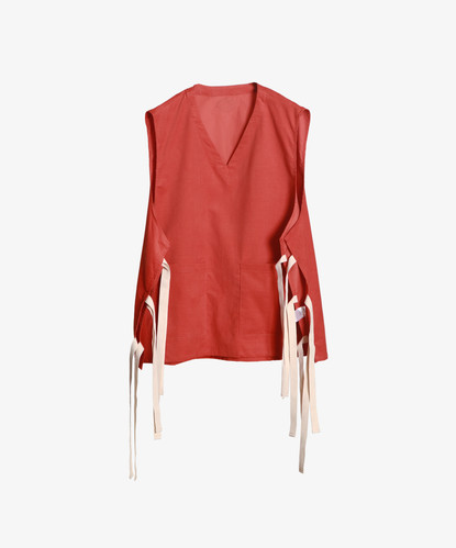 apron corduroy orange | Sillage 2024
