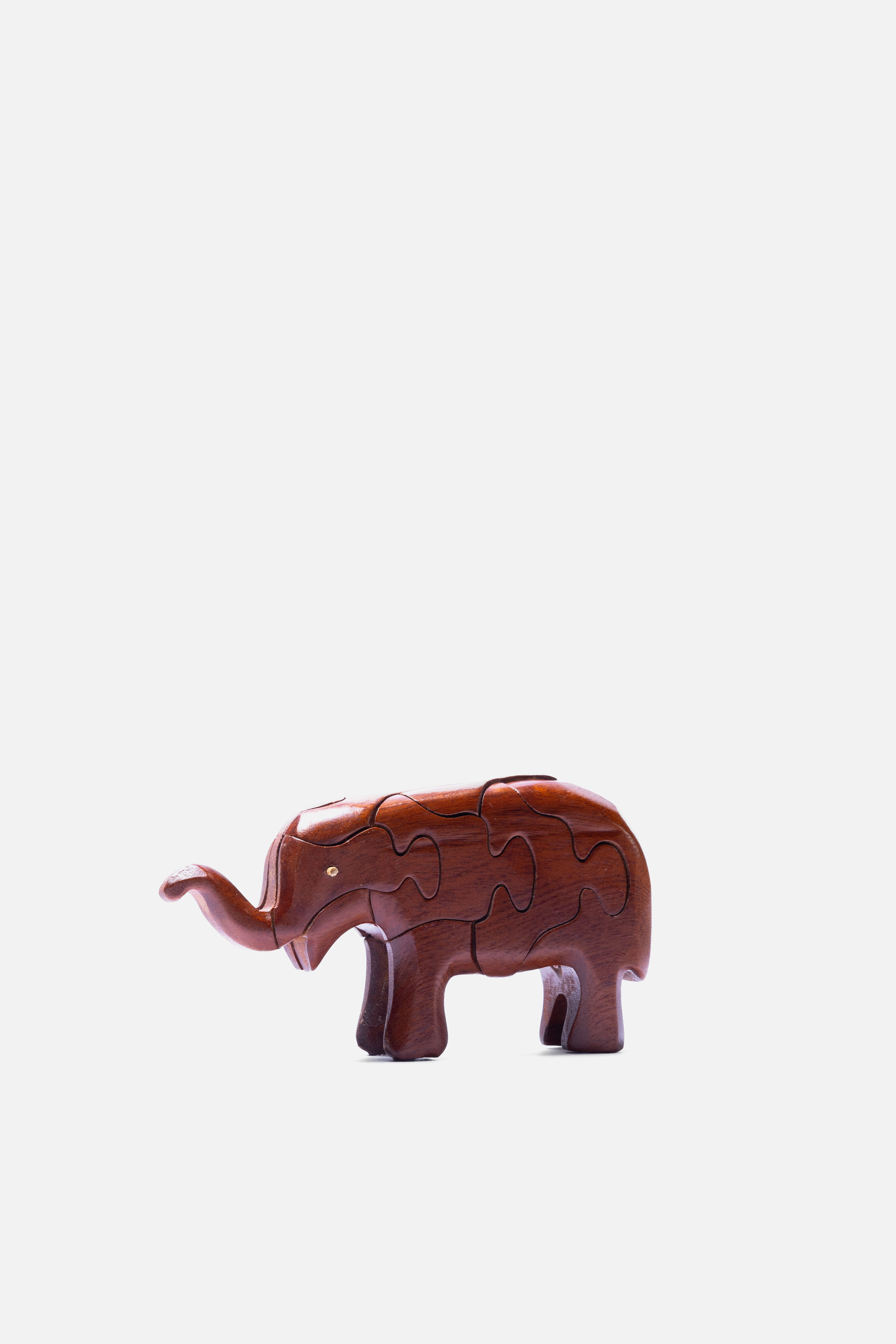Wooden Elephant Puzzle