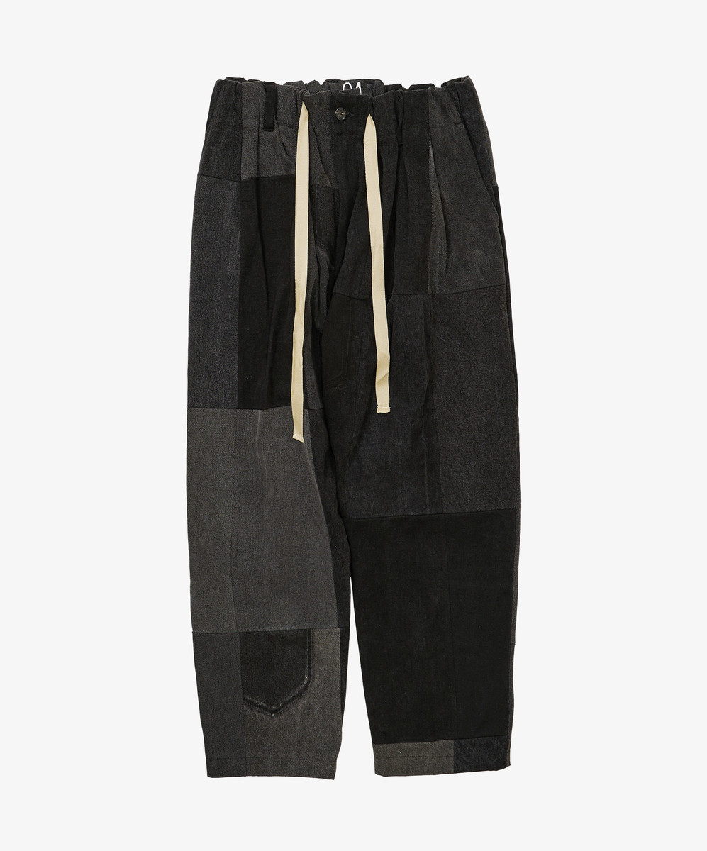 Baggy Trousers Black Denim One