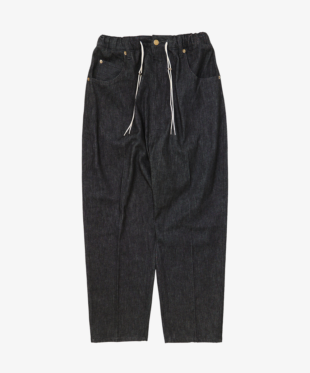 Pantalon Cinq Poches Black Denim One Wash