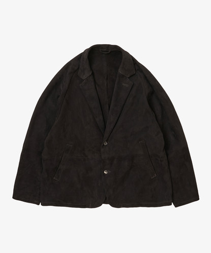 ジャケット・アウター Sillage veste two botton Black veste two button sheepskin black | Sillage