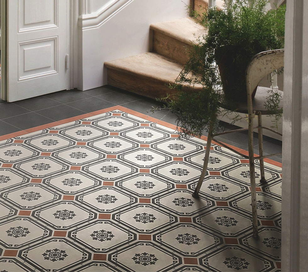 Rakstainas flīzes 20x20 – Old England Ceramiche Grazia