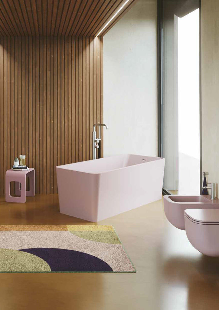 Thumbnail: Santehnikas kolekcija SDR Ceramiche Revolution Camelia (podi, bidē, vannas istabas izlietnes, vannas) | DEKORUM