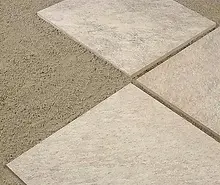 20 mm terases flīžu Ieklāšana uz smiltīm