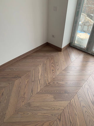 Curonians Design Parquet Chevron | Geometric Wood Floor parquet tiles