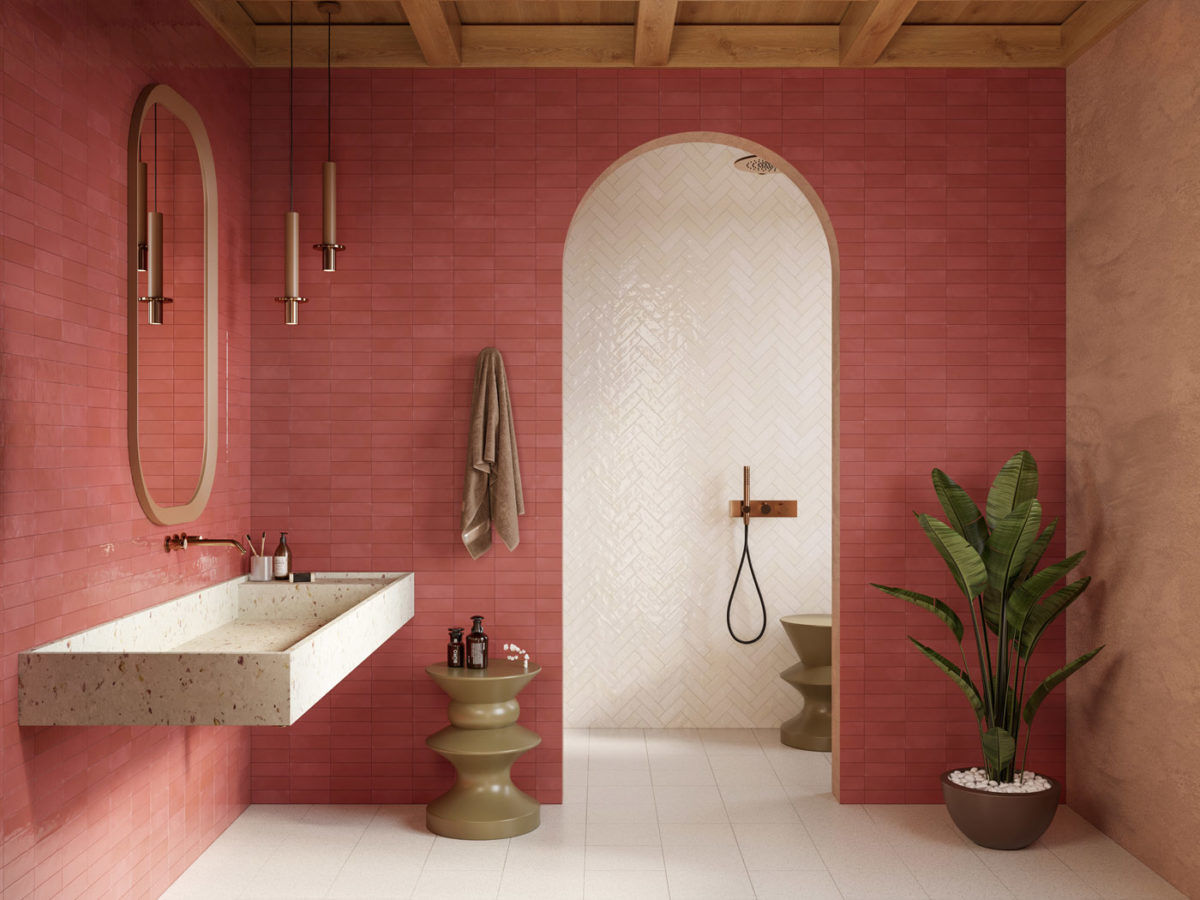 Itāļu keramikas sienas flīzes KERADOM Self-Style Mini