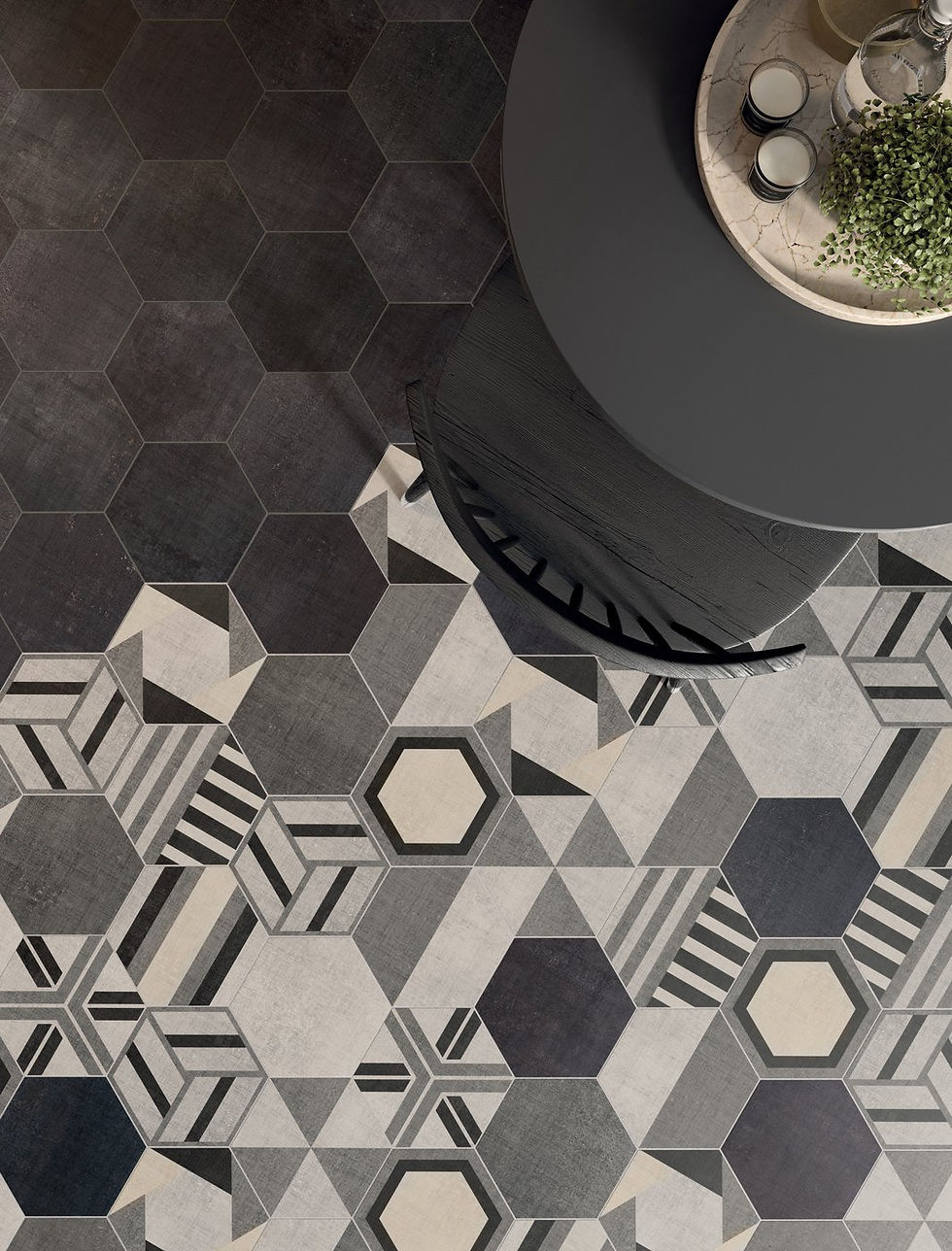 Rakstainas flīzes ar tekstila efektu Marca Corona Textile patchwork