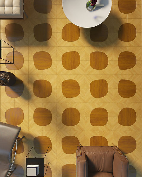 Custom Parquet Flooring - Curonians Pattern (modular) parquet by SDSspace