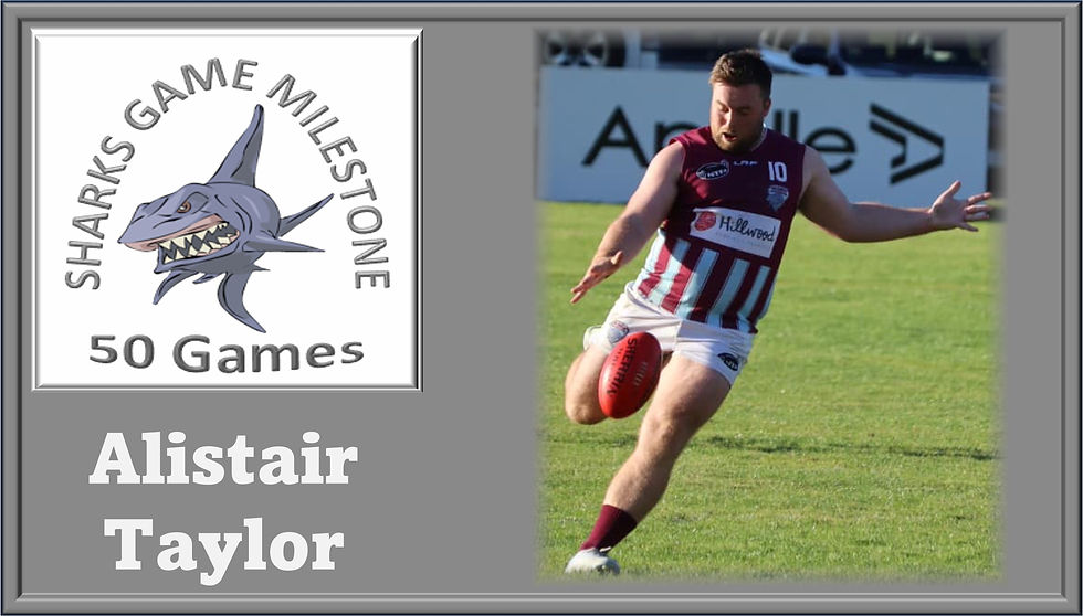 Upcoming Milestone: 50 Games | Alistair Taylor