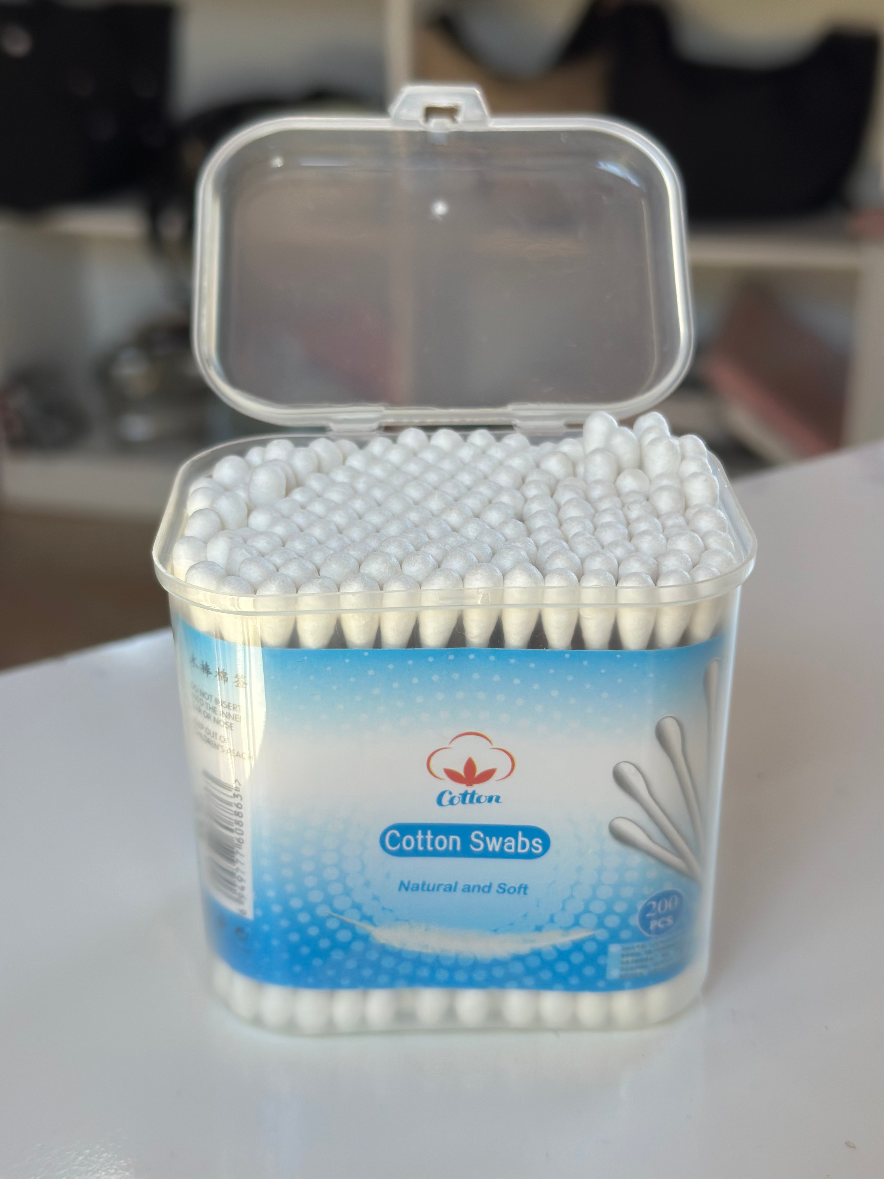 Kit de 200 cotonetes 