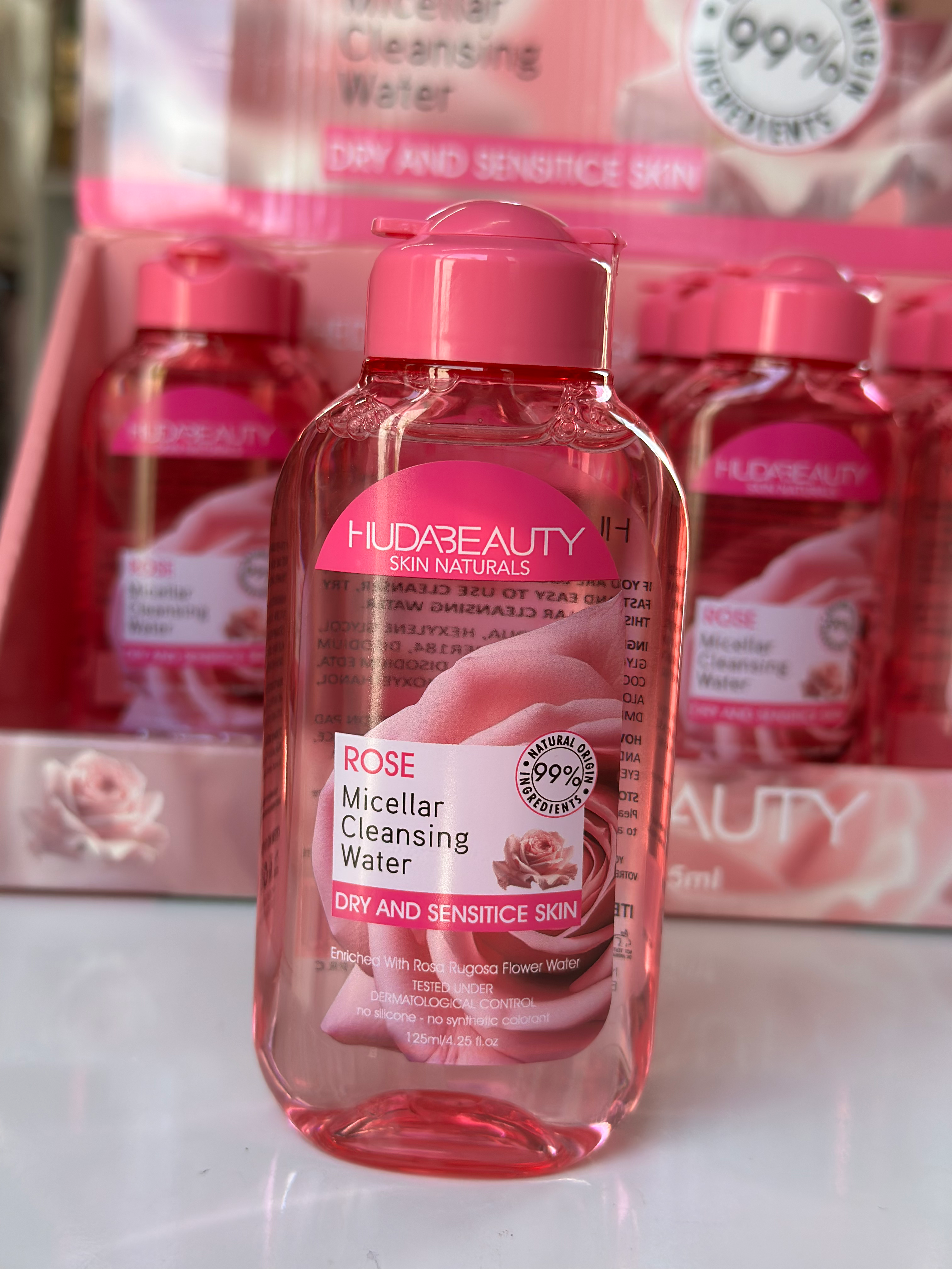 Agua micelar de rosas 125 ml