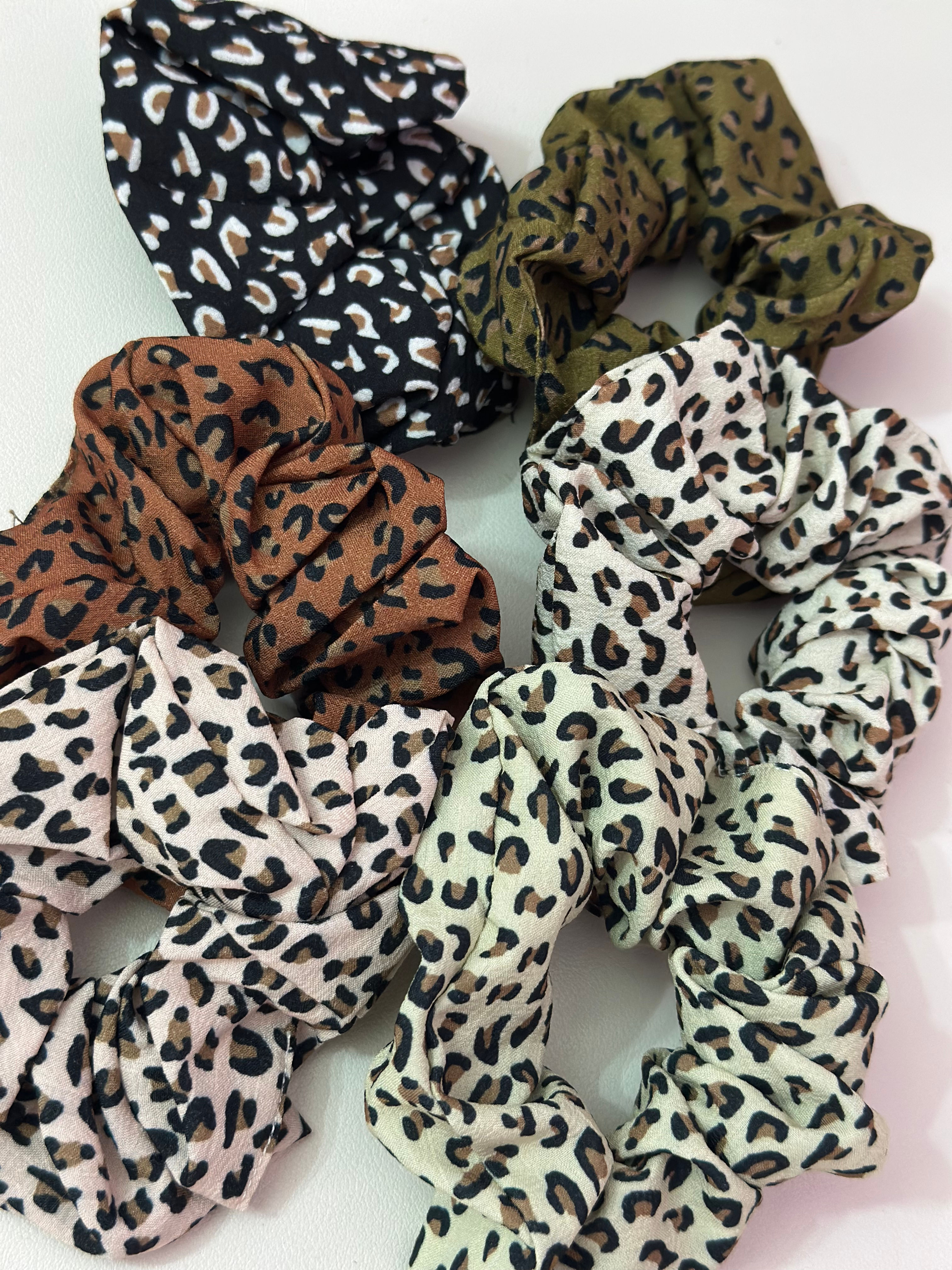 Coleros scrunchie animal print 