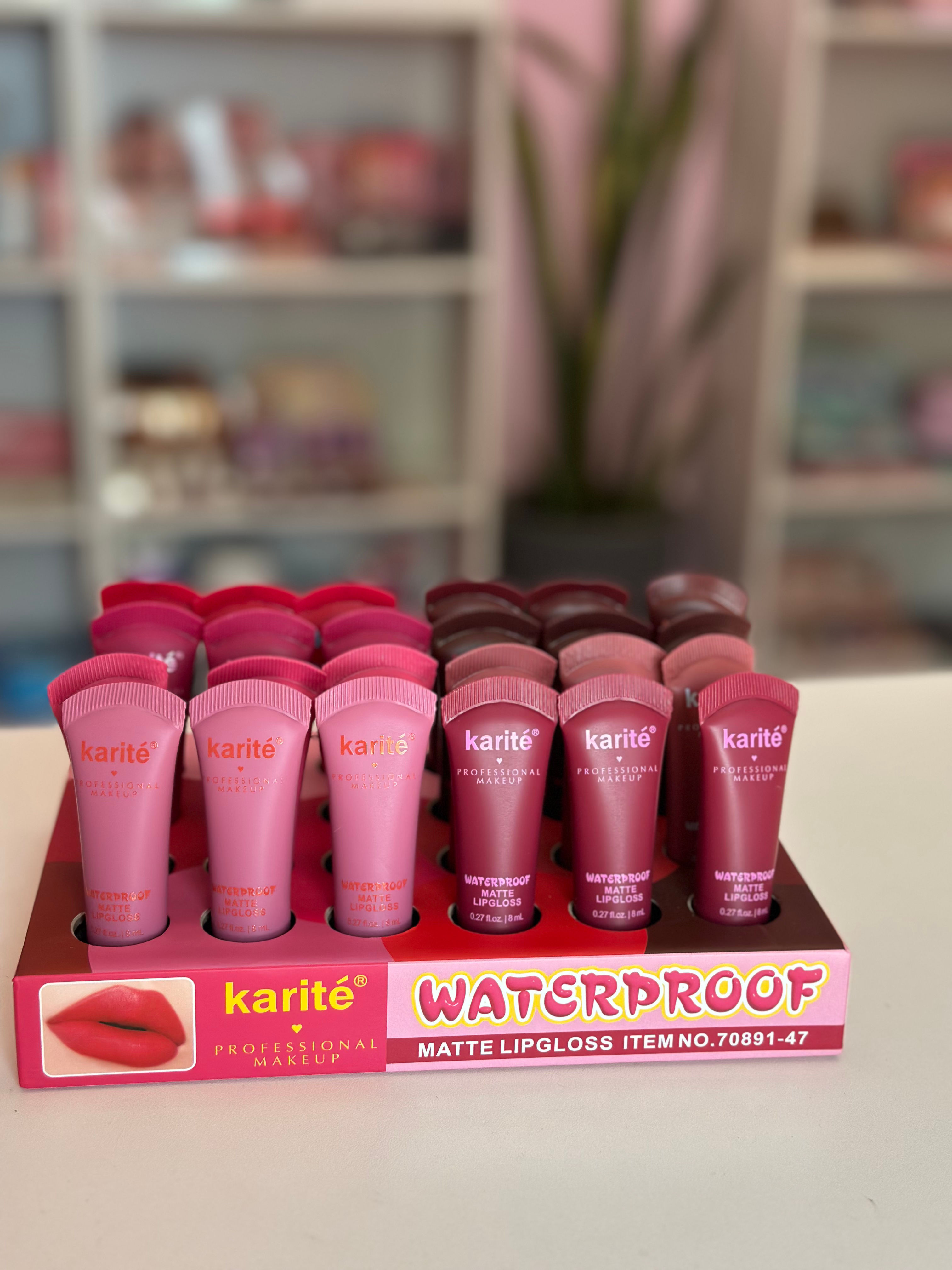 Labial líquido Matte Karite (8 tonos)