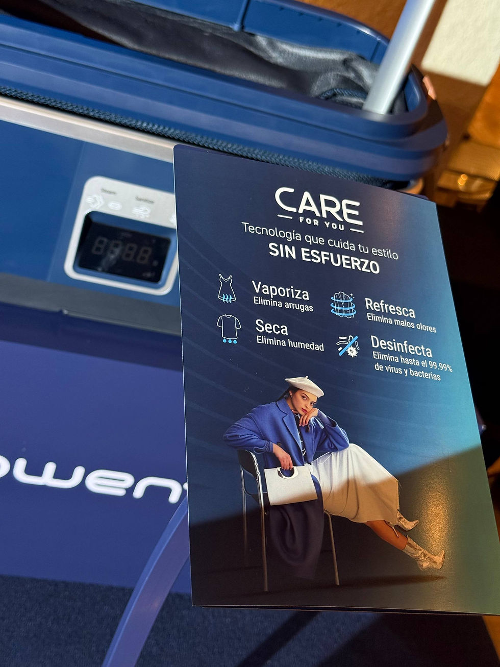 Rowenta presenta en México Care For You, su primer robotde planchado automático