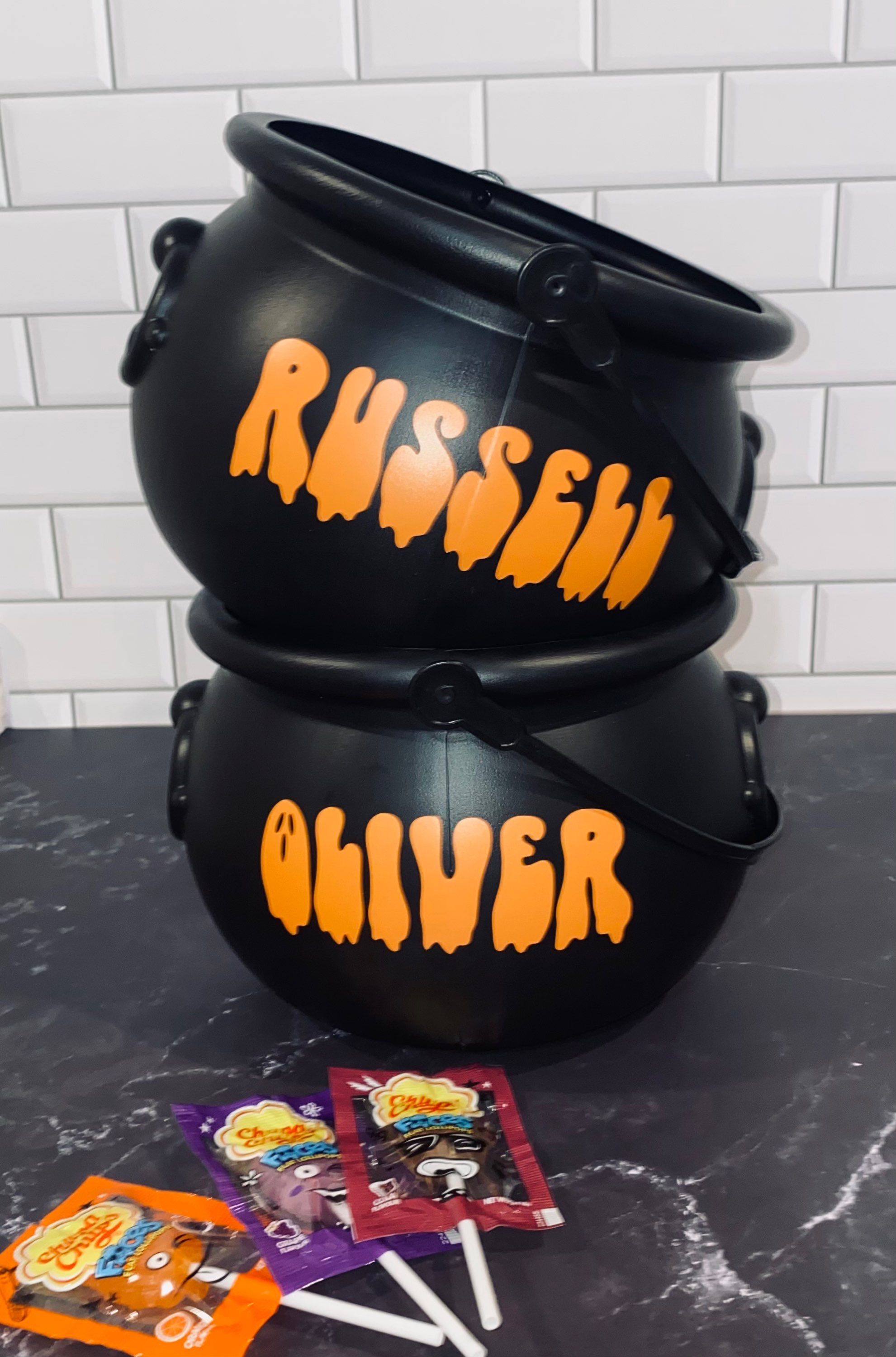 Personalised Halloween Buckets!
