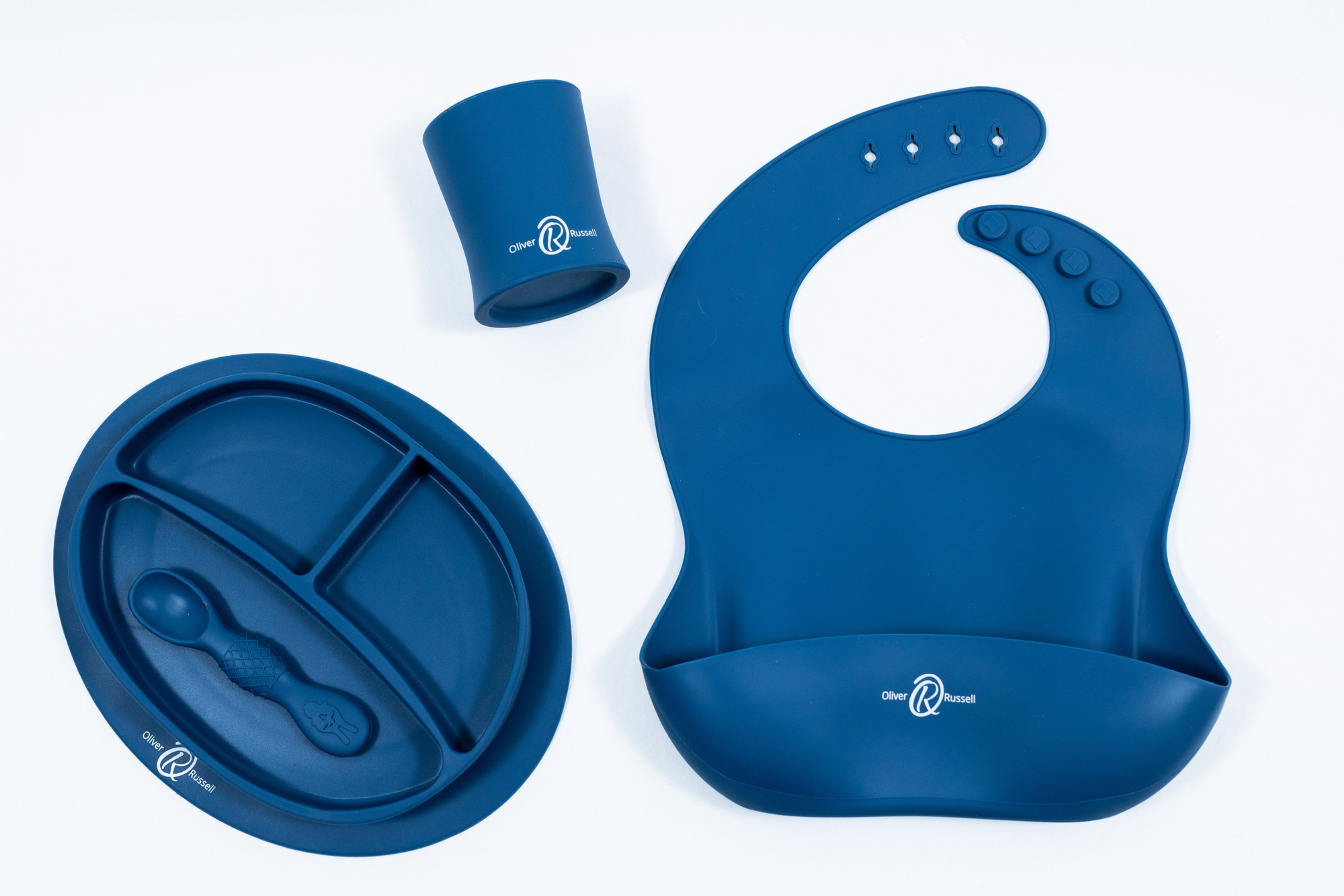 Silicone Feeding Plate Set