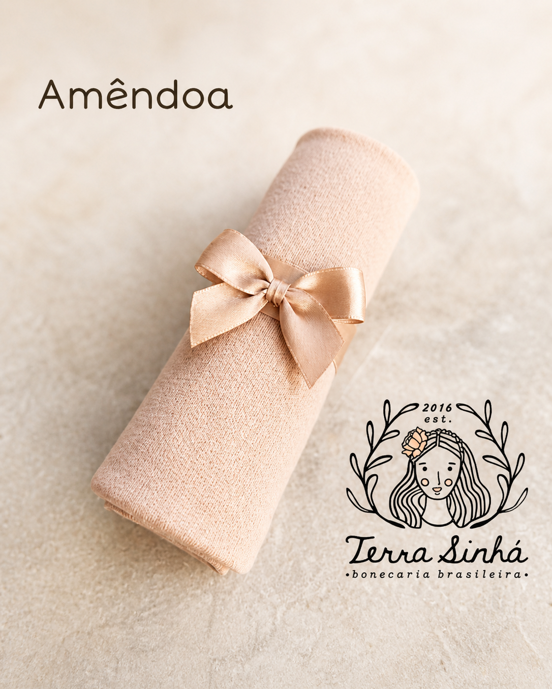 Tecido Especial para Bonecaria AMÊNDOA