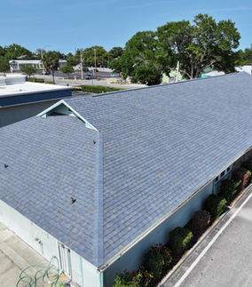 Commercial roof installation in Titusville FL completed by Robert Jones Roofing