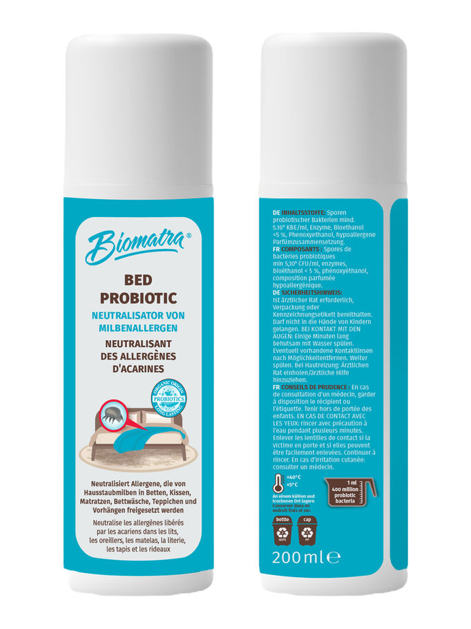 Dust Mite Allergen Neutraliser – Probiotic | Biomatra® product information