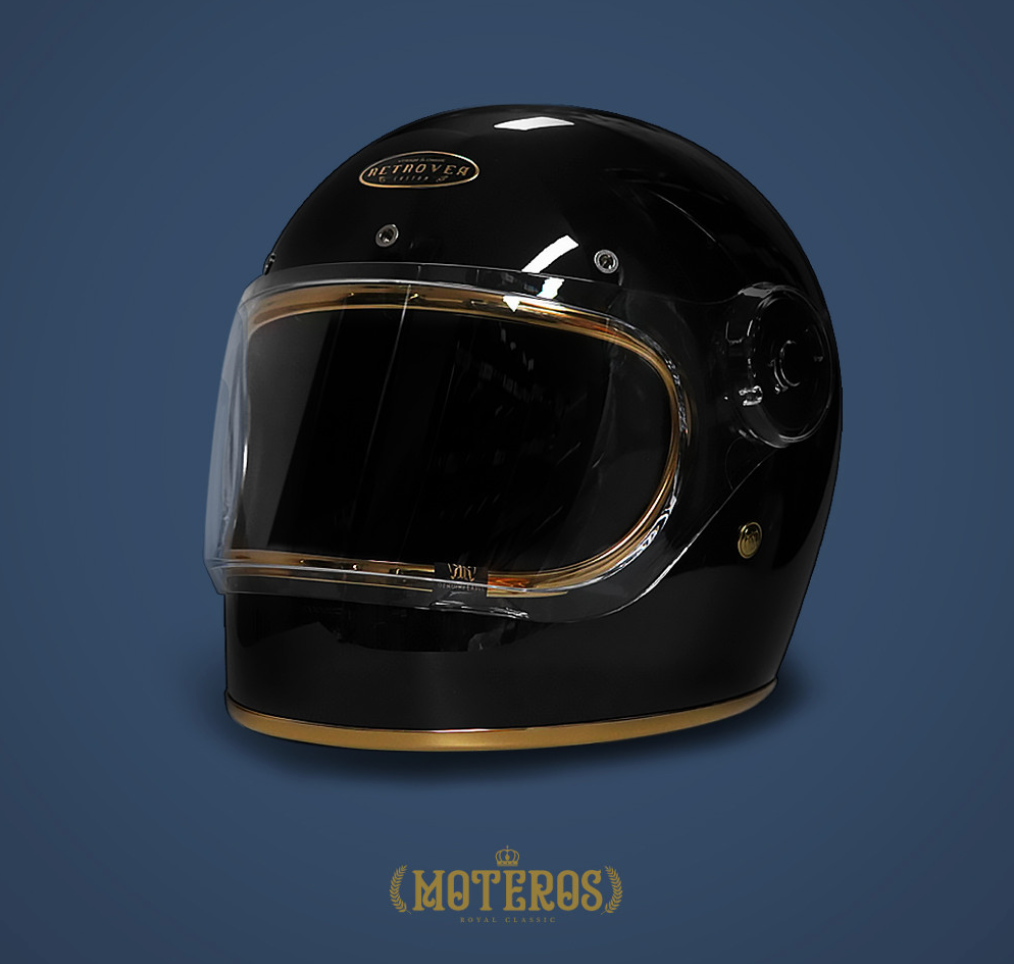 RETROVER SMITH GLOSS BLACK GOLD