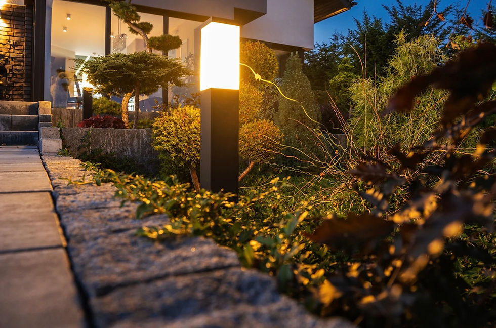 landscape lighting for a boulder colorado walkway