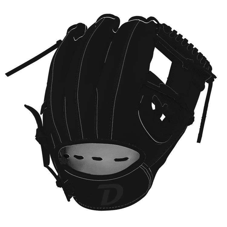 Diamond Pro Staple Black Infielders Glove Dsg Sports