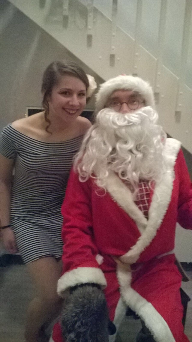 Me with Santa