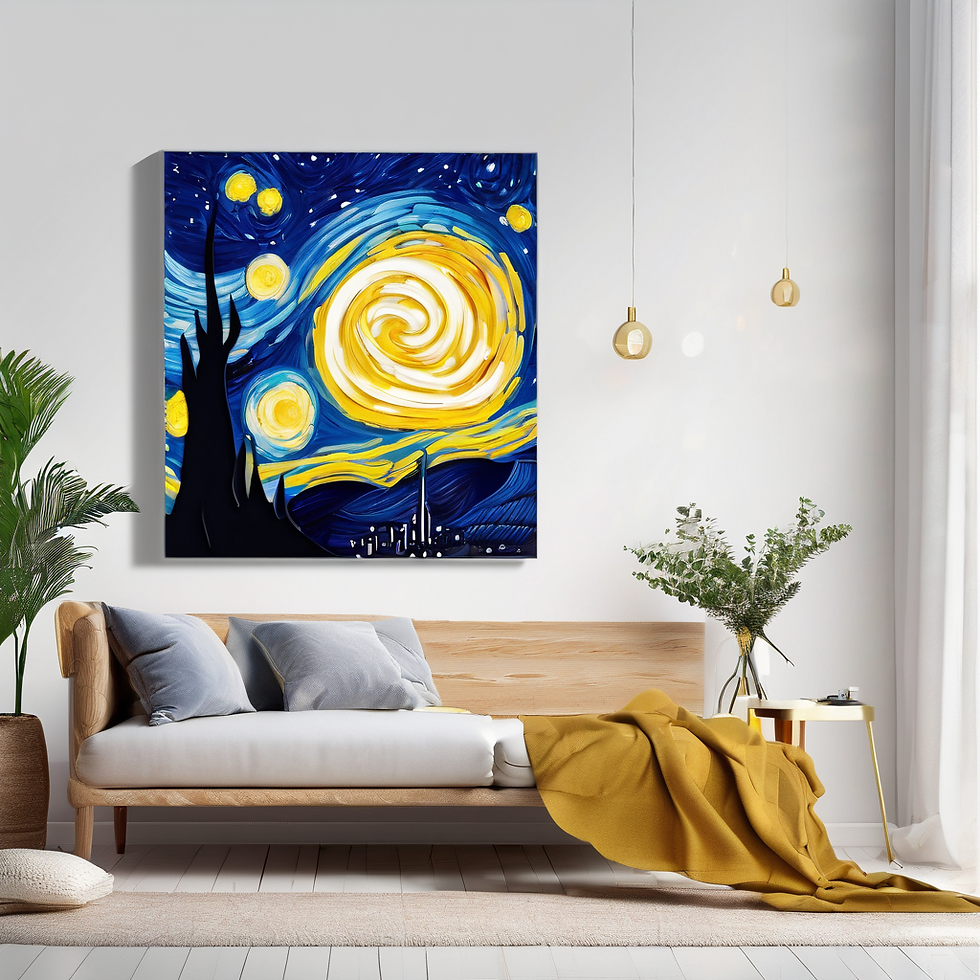 Starry Night Wall Art