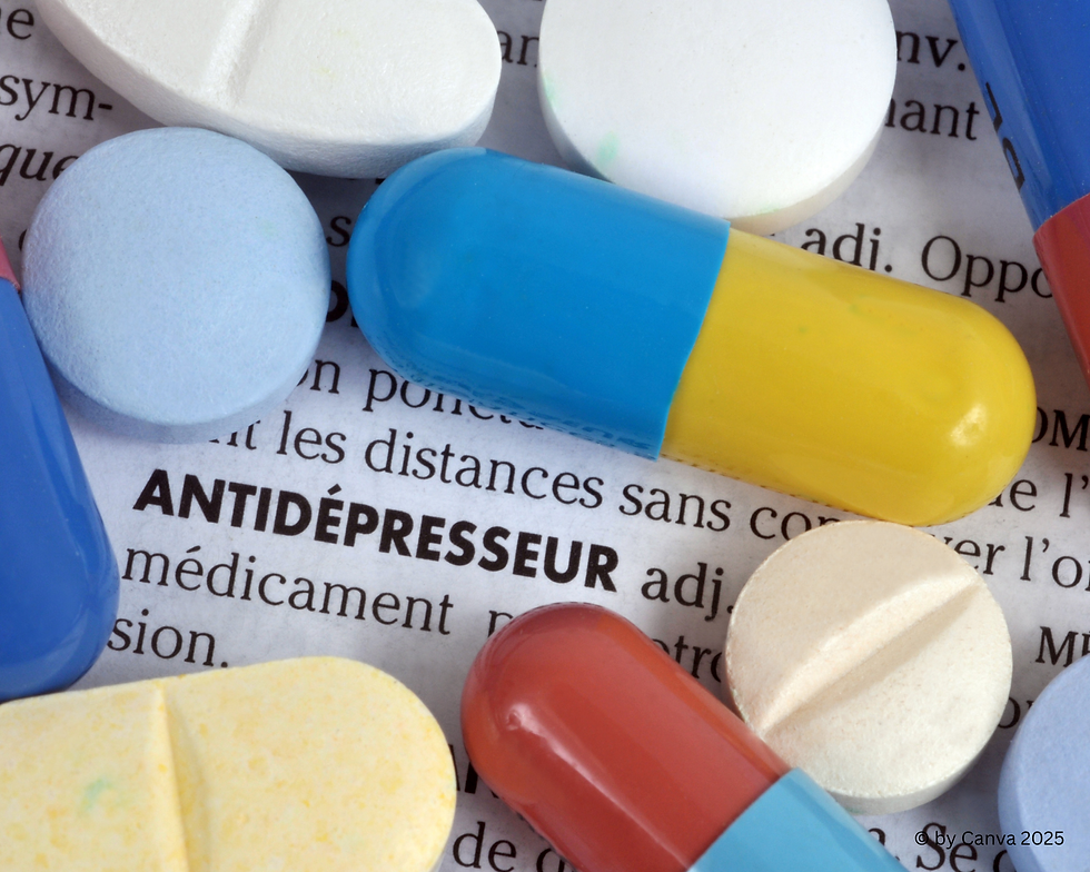 Antidepressiva können Depressionen verursachen.
