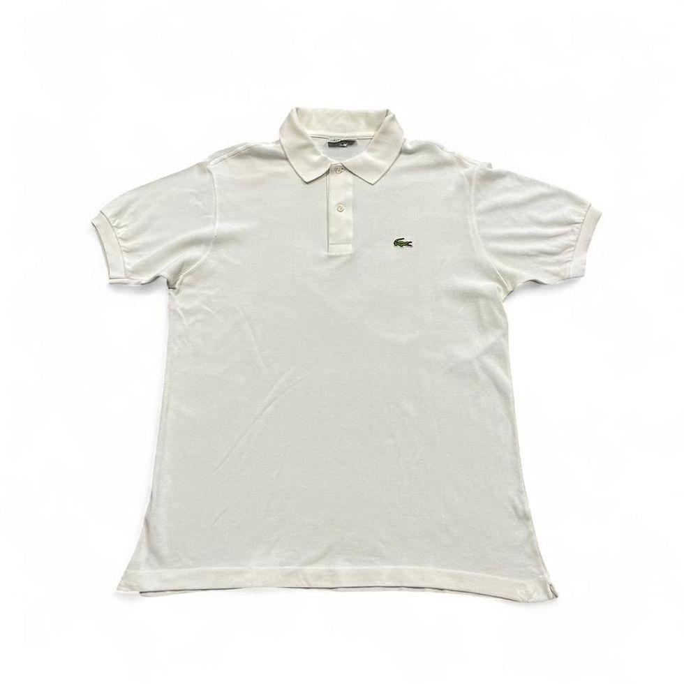 A 1980s vintage Lacoste polo shirt