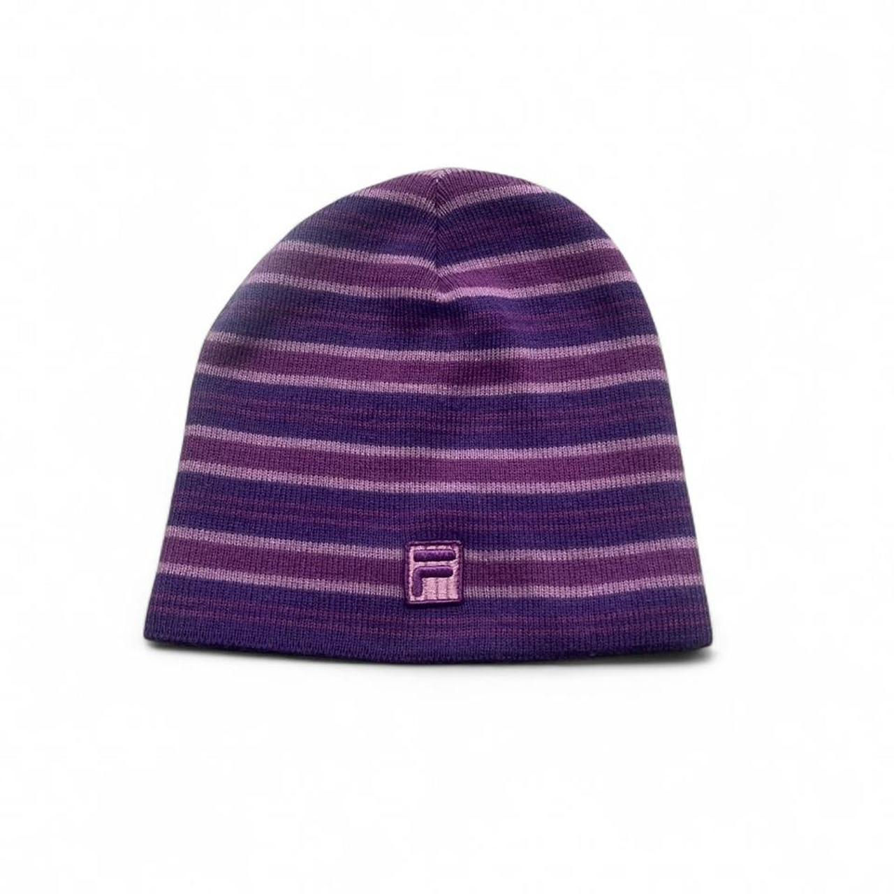 Y2K Fila Beanie Front View