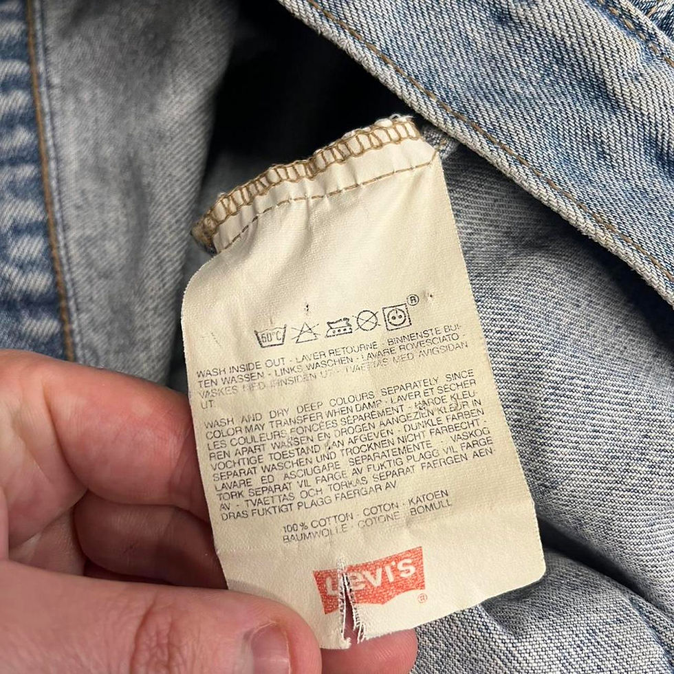 Thumbnail: Levi's Label Close Up