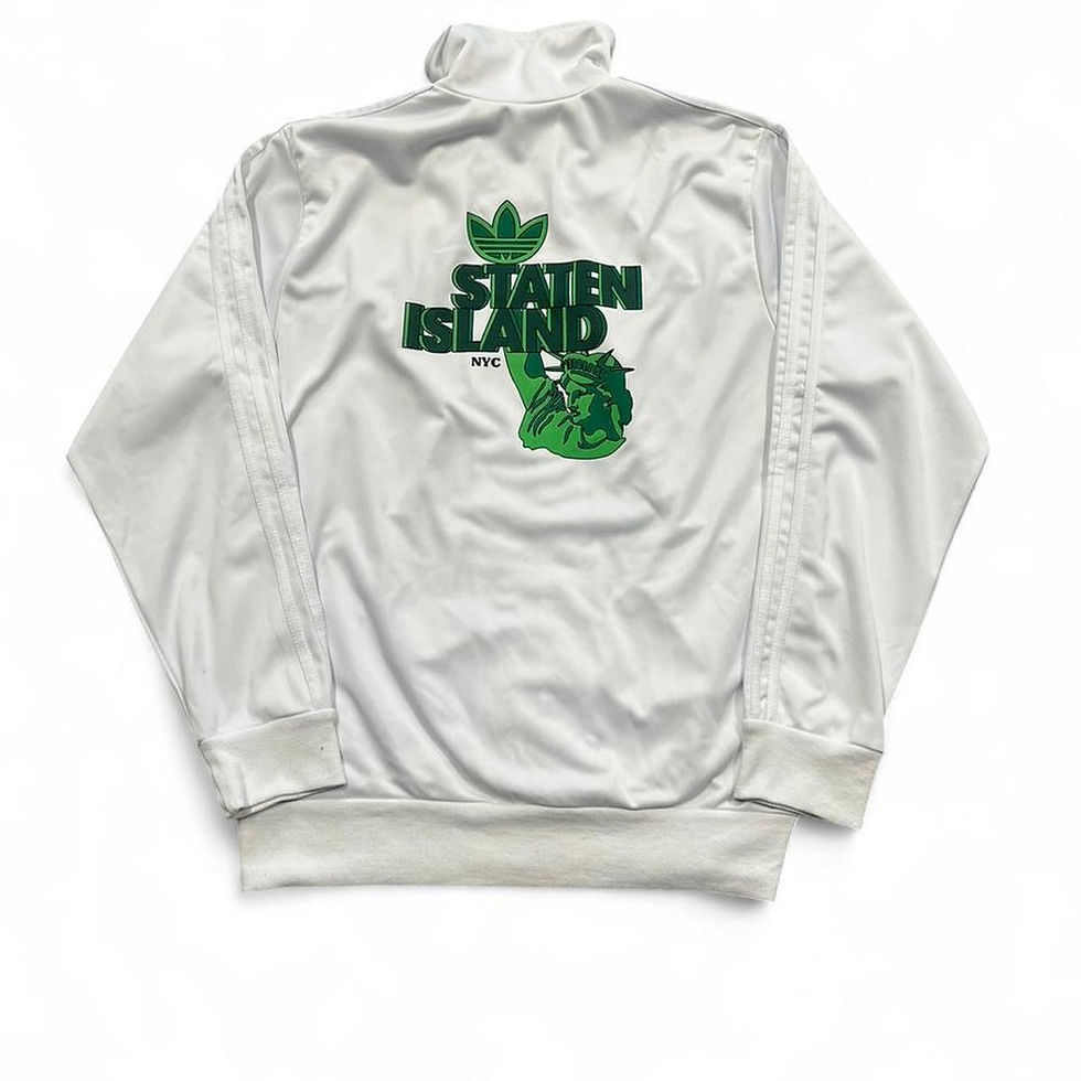 Adidas Jacket Back View