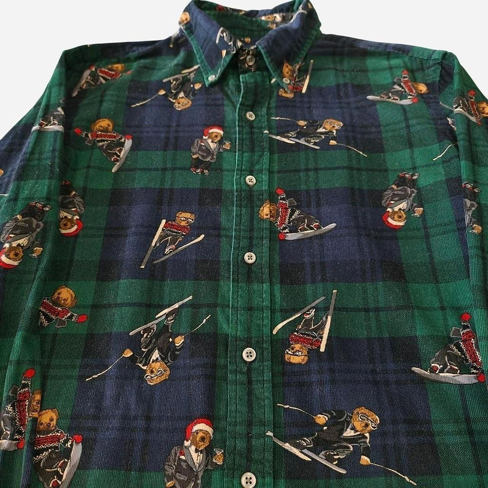 Ralph Lauren Shirt Close Up