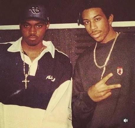 Nas (in Fubu) with Ludicrous 