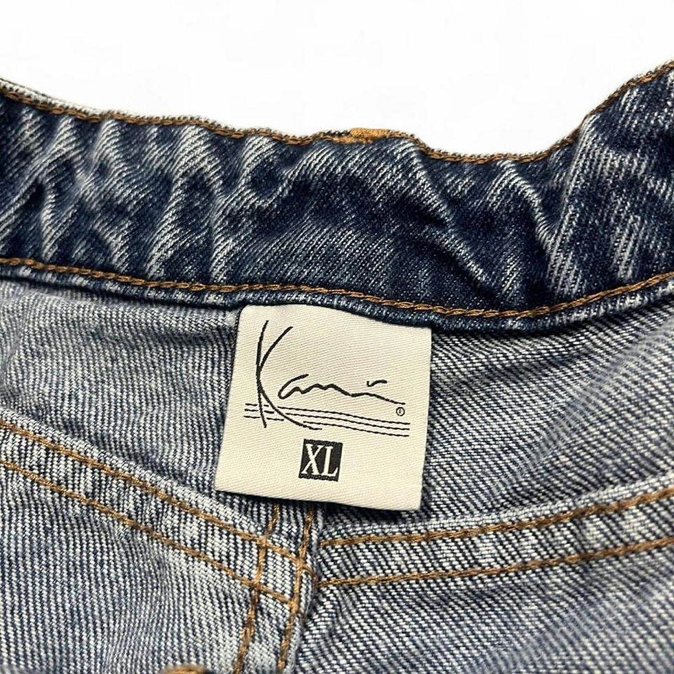 Thumbnail: Karl Kani Jeans Label Close Up