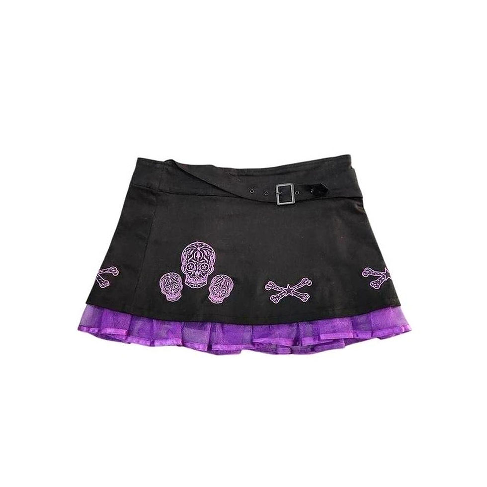 Y2K Skirt Front View