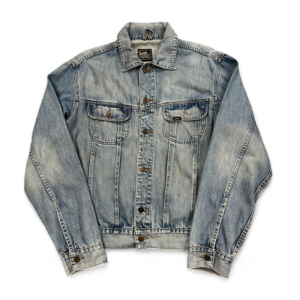 Lee Denim Jacket Front View