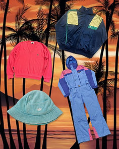 1980s Vintage Clothing 