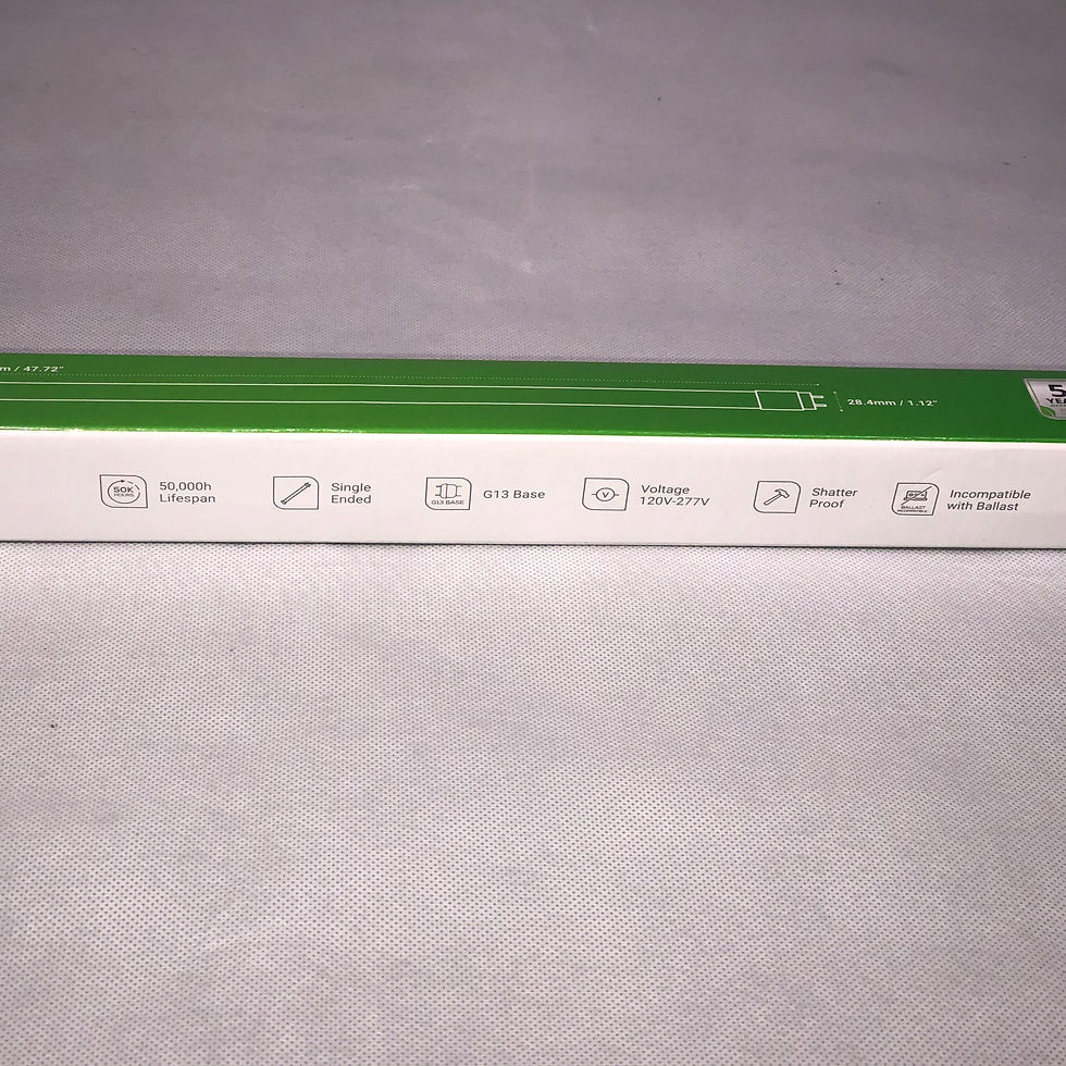 Thumbnail: Sunco Lighting 7 Pack 4 Ft T8 LED Tube Clear Bulbs