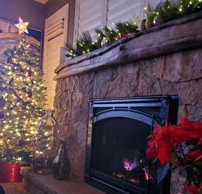 Live Edge Slab Rustic Fireplace Mantel