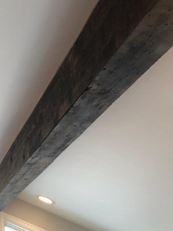 Reclaimed Barnwood Siding Beam Wrap