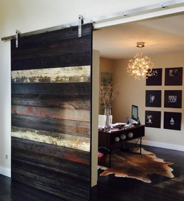 Reclaimed Antique Barn Wood Siding Accent Wall