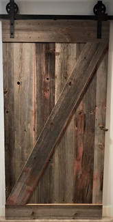 Reclaimed Antique Barn Wood Siding Accent Wall