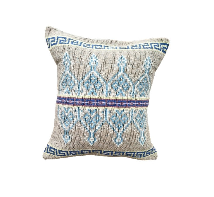 Μικρογραφία: Μαξιλαροθήκη Υφαντή Αργαλειού 45 Χ 45 "Κουμπέ"