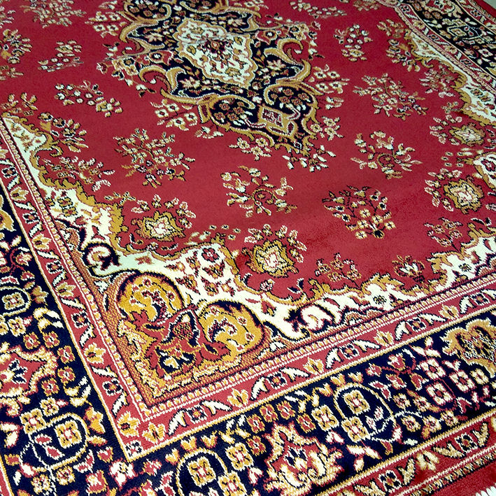 Μικρογραφία: Χαλί Nain Κόκκινο Viscose