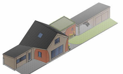 Maison commune et espaces partagés pour habitat groupé