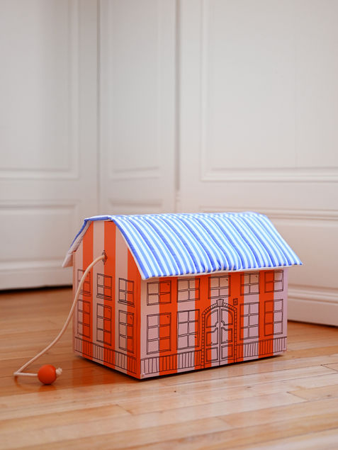 DIY - Je fabrique un coffre à jouets roulant à Georges !