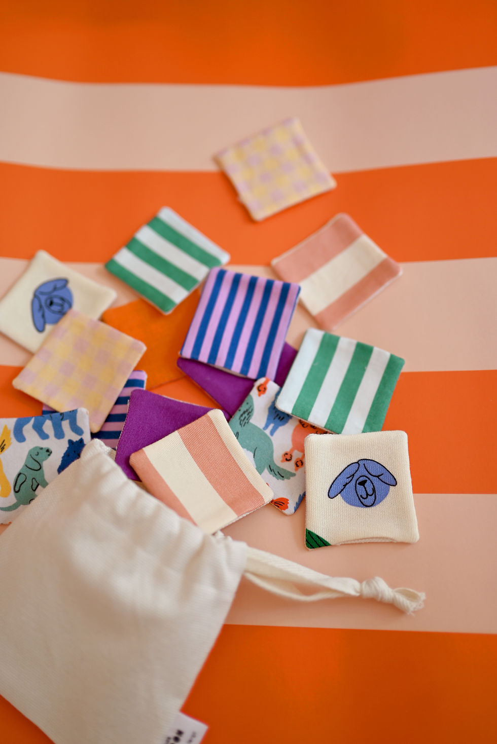 memory en tissu