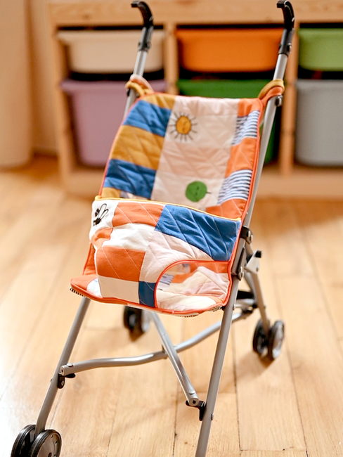 patron gratuit nacelle de poussette enfant